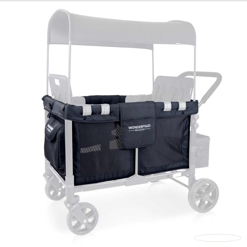 New Wonderfold W4 Original Carriage Fabric - Volcanic Black